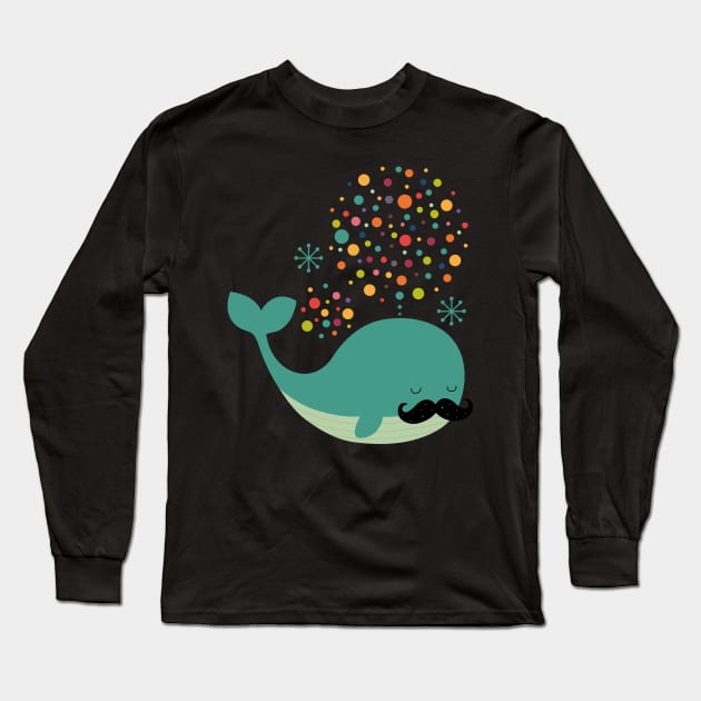 Firewhale Long Sleeve T-Shirt by AndyWestface